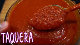 SALSA TAQUERA especial para SUADERO Y PASTOR  El Mister Cocina [upl. by Hoj]