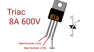 How to check Triac BT136600E good or bad [upl. by Amarillis]