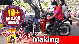 Attarintiki Daredi Movie Making  Rowdys Chasing After Shopping Scene [upl. by Rockie]