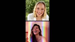 Stefania Spampinato and Danielle Savre Instagram Live 06032021 [upl. by Bourne]