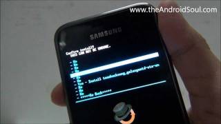 How to Install CyanogenMod 9 on Galaxy S i9000 [upl. by Tristam109]