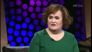 Susan Boyle  RTE Late Late Show  March 2012 [upl. by Yatnohs469]