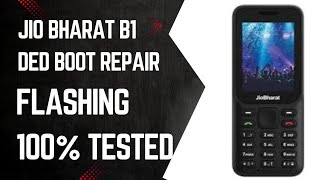 Jio Bharat B1 JBB021B1 Hang On Logo Fix With Full Flashing Free solution [upl. by Baskett]