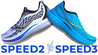 Saucony Endorphin Speed 3 vs Saucony Endorphin Speed 2 which running shoe would I buy in 2022 [upl. by Yromem]