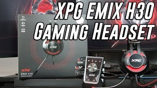 XPG EMIX H30 with SoloX F30 amp  detailed review [upl. by Annabel]