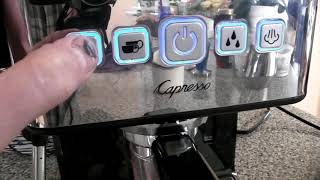 Capresso Ultima Pro Changing the Brew Length [upl. by Andrus]