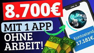 🚨BEWEIS Diese APP zahlt dir 8700€ IM SCHLAF Online Geld verdienen  Trendjumper Update [upl. by Anerehs413]