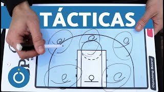 TÁCTICAS EN BALONCESTO  Tácticas OFENSIVAS y DEFENSIVAS [upl. by Lovering]