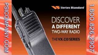 Vertex Standard VX231 Portable Radio Overview of Features [upl. by Eselahs]