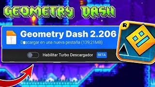 GEOMETRY DASH 2206  NUEVA ACTUALIZACION OFICIAL REVIEW  MrSteveZ [upl. by Oijimer759]