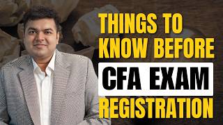 CFA Exam Registration Guide  Aswini Bajaj  CFA [upl. by Inaniel437]