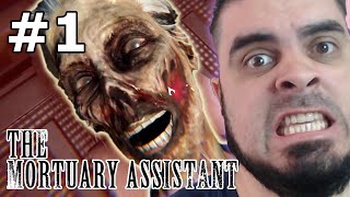 Este es el PEOR TRABAJO del mundo  The Mortuary Assistant Parte 1 [upl. by Kort]