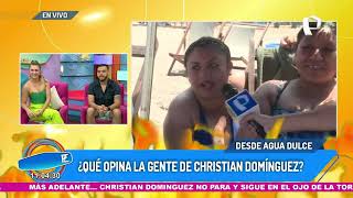 Habla el Pueblo ¿Qué opinan de Christian Domínguez [upl. by Bohon274]