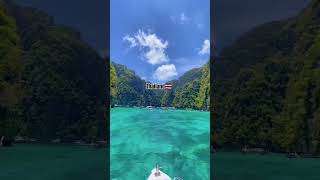 Thailand Pile Lagoon Phi Phi Ley Island vacation explore Thailand traveldestinations [upl. by Nnylekoorb]