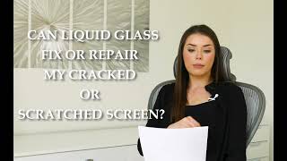 Can Liquid Glass Fix Or Repair My Cracked Or Scratched Screen [upl. by Eintirb]