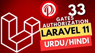 Part 32  Laravel 11 Tutorial Series in UrduHindi  Authorize with Gates  perfectwebsolutions [upl. by Namien76]