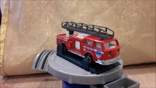 Majorette Fire Truck Pompier Ladder [upl. by Kraft229]