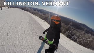 GoPro  Skiing  Snowboarding  Killington Vermont [upl. by Meris564]