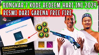 KODE REDEEM FREE FIRE HARI INI 2024 TERBARU KODE REDEEM FF TOKEN SG BUNNY [upl. by Airemat682]