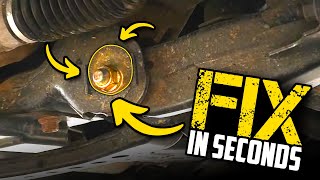 EASY FIX Clunk Noise Under Car When Reversing Or Braking  Creak Bang after Alignment [upl. by Norihs790]