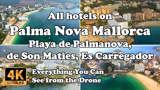 Palmanova Mallorca Spain Everything You Can See from the Drone in 4K [upl. by Renard276]