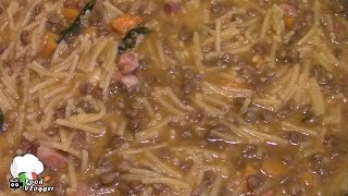 PASTA E LENTICCHIE ricetta squisita  FoodVlogger [upl. by Ysdnyl]