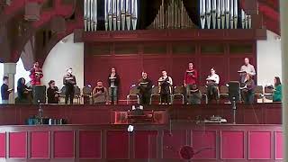 Concordia Seminary choir sings My Song Is Love Unknown [upl. by Shear834]