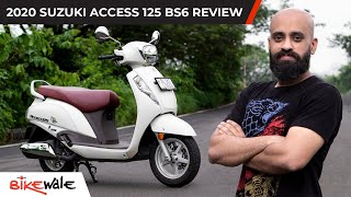 Suzuki Access 125 BS6 Review  Indias best selling 125cc scooter  Pros and Cons Listed  BikeWale [upl. by Nelle]