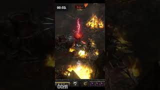 Fastest Uber Tristram Challenge with Smiter Build in Diablo 2 Short diablo2resurrected diablo2r [upl. by Nemraciram]