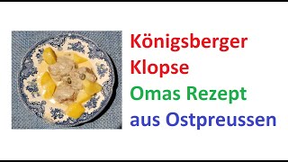 Königsberger Klopse [upl. by Shayn]