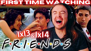 JANICE IS BACK Friends Season 1 Ep 1314 Reaction commentary FIRST TIME WATCHING [upl. by Johannah292]