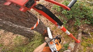 Pihapuuurakkaa kaikenlaisia suorakaatoja Stihl 400 261 ja 201 [upl. by Adnilg]