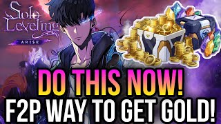 Solo Leveling Arise  Do This To Get More Gold [upl. by Photina187]