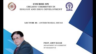 Lecture 48 Antimicrobial drugs [upl. by Rudolph730]