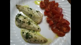 Filetti di gallinella di mare al limone Una ricetta dal costo molto economico ma dal sapore reale [upl. by Elyn]