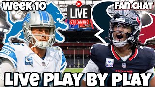 Detroit Lions vs Houston Texans NFL Live Stream Week 10 [upl. by Severin291]