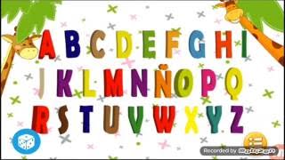 Aprendiendo alfabeto completo  abecedario con letras mayuscula  candy kids [upl. by Anayaran488]