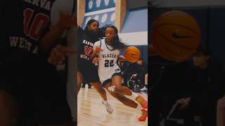 Gilbert Arenas daughter Izela is a BUCKET shorts basketball [upl. by Iover427]