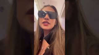 Simone Mendes no avião lotado de artistas 🥰 simonemendes sertanejoshortsviral shortvideosshorts [upl. by Russell]