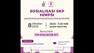 Sosialisasi SKP HIMPSI [upl. by Oswell374]