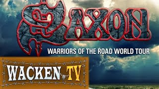 Saxon  Warriors of the Road World Tour  Teaser 4 [upl. by Acirehs473]