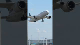 BOEING 7878 DREAMLINER UNITED AIRLINES AMSTERDAM TO WASHINGTON TAKEOFF SCHIPHOL AIRPORT  N26906 [upl. by Townie207]