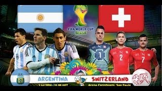 Highlights Argentina vs Svizzera 00 Tr 10 Ts ottavi mondiali [upl. by Fry924]