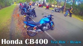 Honda CB400 Super Four 2012 Review [upl. by Danie]