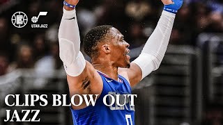 Clippers Blow Out Jazz Highlights 🔥  LA Clippers [upl. by Damalis568]