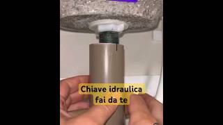 Chiave tubolare per dado idraulico diy faidate idraulico idraulica [upl. by Letnuhs]