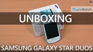 Samsung Galaxy Star Duos GTS5282 Unboxing [upl. by Notniw]