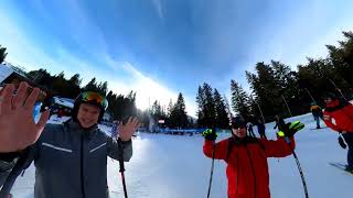 Christmas Skiing in Morzine 2022 [upl. by Anitserp]