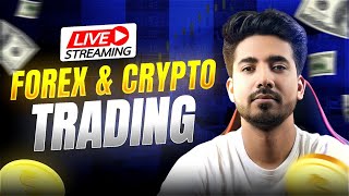 Live Forex amp Crypto Trading For Beginners  24 July Live Trading  Live Trap Trading [upl. by Netnert]