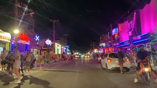 NIGHT LIFE in LAGANAS ZANTE at 10 o’clock  July 172023  EARLY NIGHT TIME  night drive lagana [upl. by Nonnel]